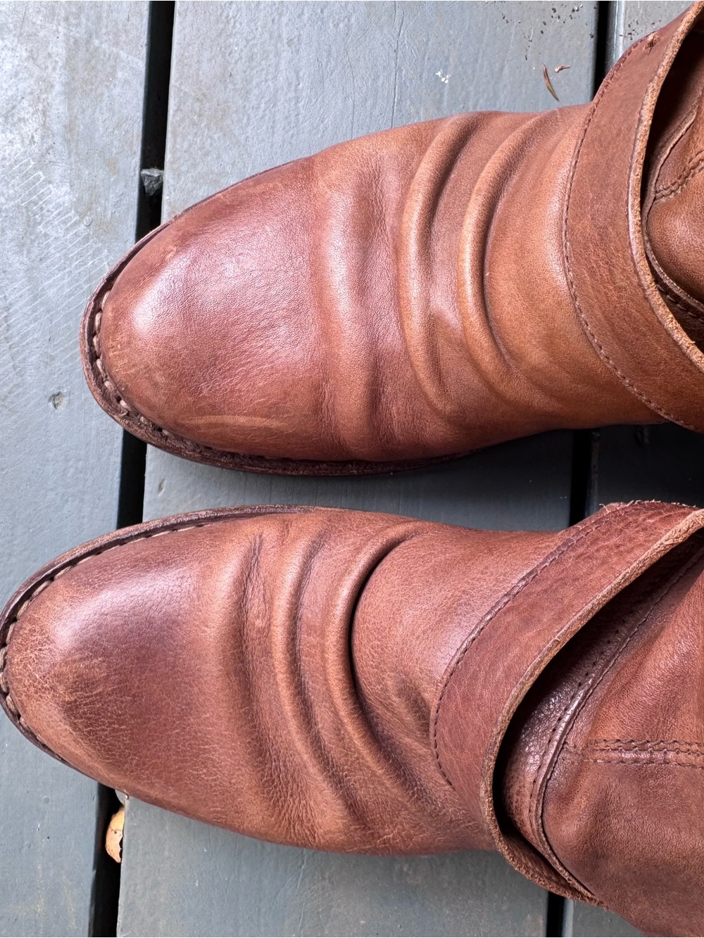 Fiorentini + Baker brown leather Eternity boots size 9.5/ 10 - Picture 5 of 7